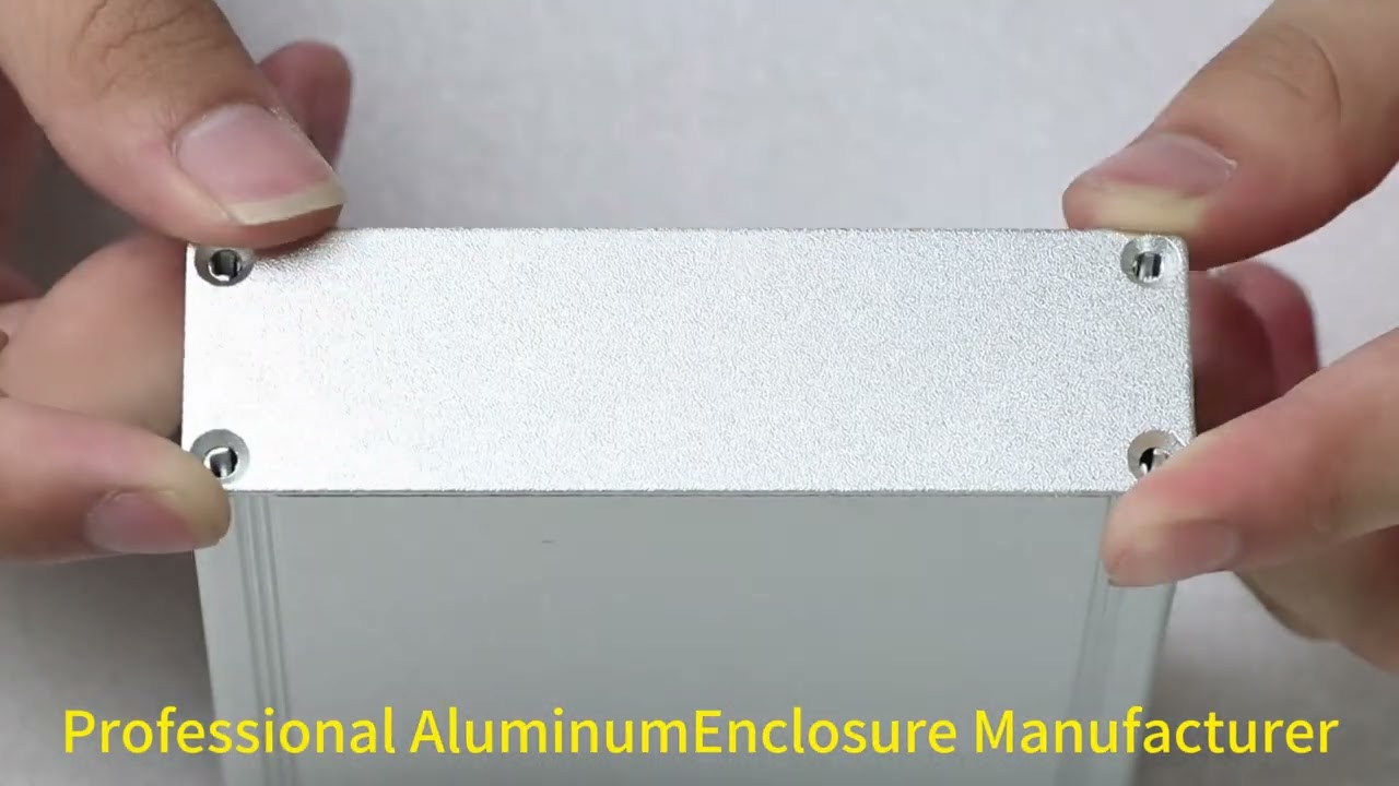 Anodized Aluminum Enclosure electronics industrial instrument enclosures aluminum junction box