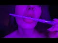 Asmr 100 tingle mouth sound unicorn brush nibbling