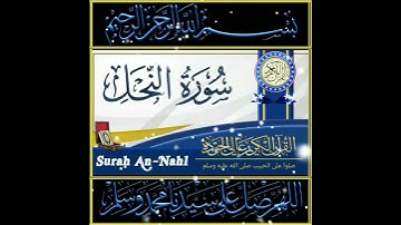 Tilawat E Quran_Surah An-Nahl(Surah_16) سورة النحل#Short#Aisnetworktips
