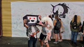 Unicon 2023 Riga festival fron anime to cosplay furry hug