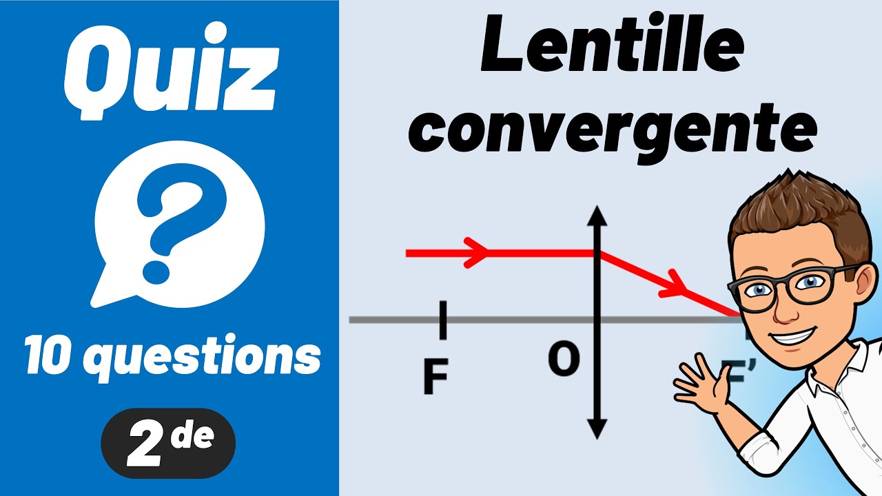 LENTILLE CONVERGENTE ✅ Quiz de révision 🎯 Seconde | Physique