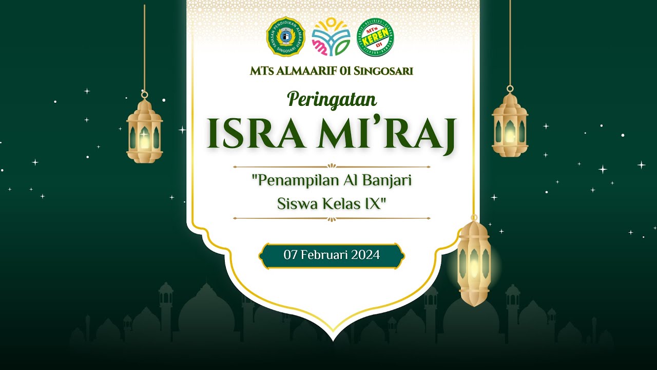 Peringatan Isra' & Mi'raj | Penampilan Al Banjari Siswa Kelas 9 #2