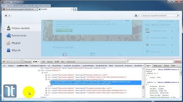 07 - kurs xhtml, html i css dla internetowych marketerów - instalacja firefox firebug