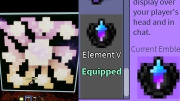 Element V Emblem and 15th Ambrosia on Azure Mines!