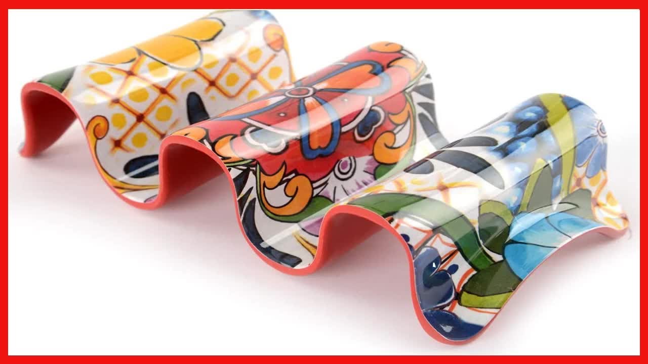 Prepara Multiple Taco Holder, Red