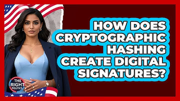 How Does Cryptographic Hashing Create Digital Signatures?