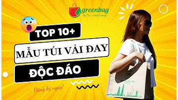 Top 10 Mẫu Túi Vải Đay Đẹp – Mộc Mạc, Sang Trọng, Ai Cũng Mê! #tuidep