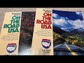 Unintentional ASMR: Travel Map Books Flip Through