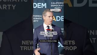 Newsom targets Trump after Prop 50 passes