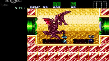 Super Metroid Wet-Winter speedrun in 6:11