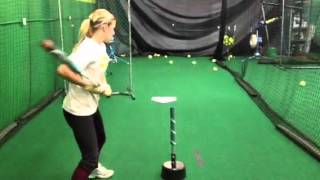 Allison Harvey - Power Line Softball Hitting Drill