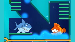 save the fish / pull the pin level android games save fish game pull the pin puzzle / mobile game