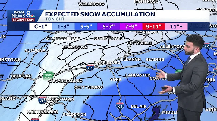 IMPACT: Widespread snow overnight, then bitter cold sets up Sunday