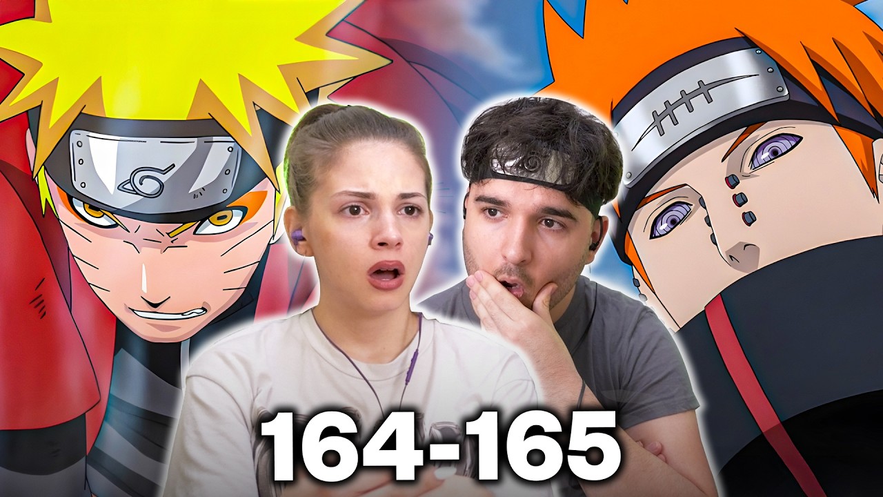 NARUTO VS SIX PATHS OF PAIN!!💔Naruto Shippuden Ep. 164-165 REACTION!