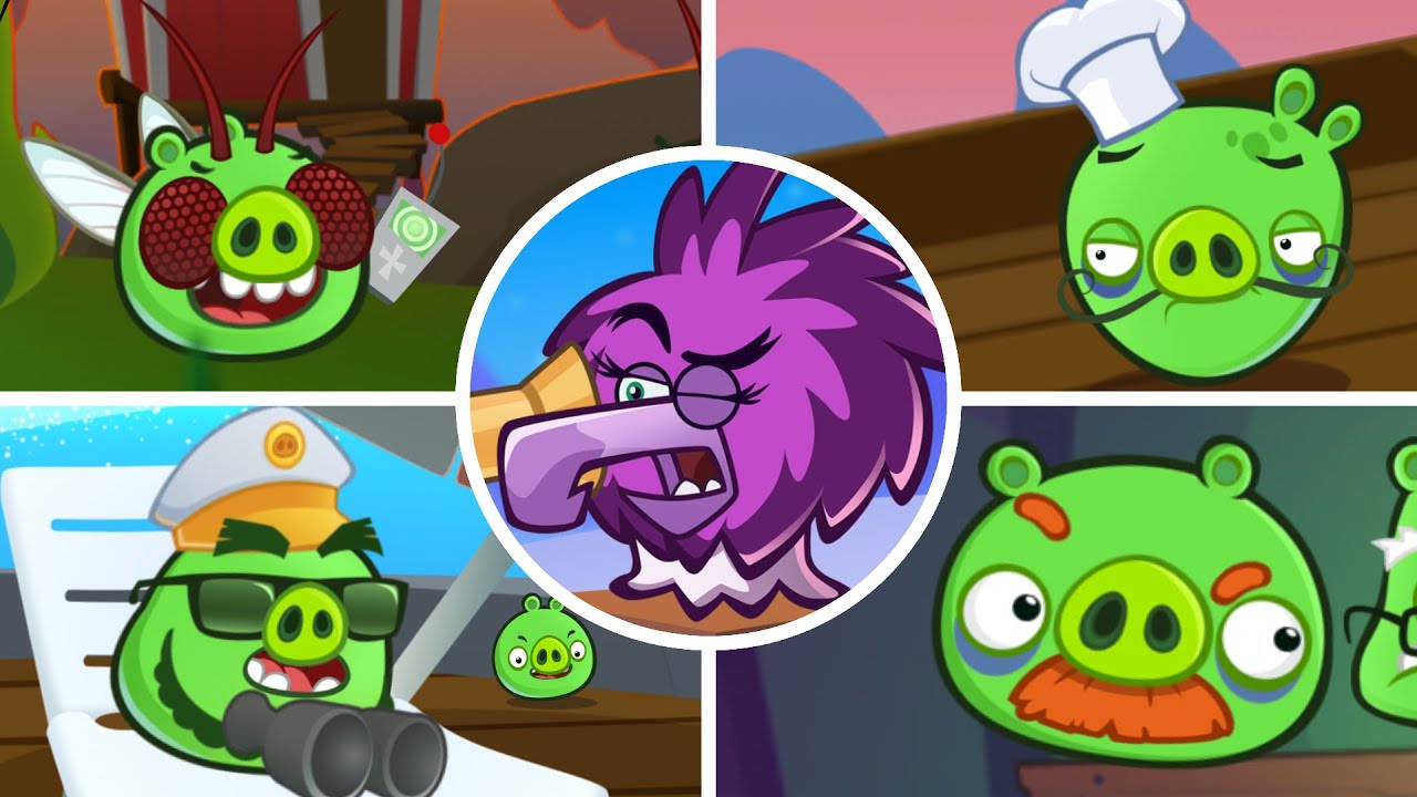 Angry Birds Reloaded - All Secret Area Bosses (V3.23)