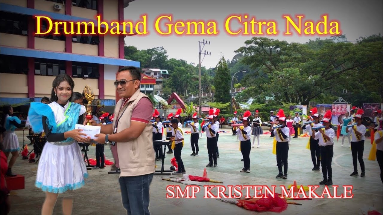 BIKIN MERINDING …!!! Juara 1 Lomba Drumband 110 thn IMT “Gema Citra Nada Smp Kristen Makale”