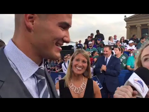 Mitchell Trubisky Chicago Bears NFL Draft Mothers Day Talk #NFLDraft