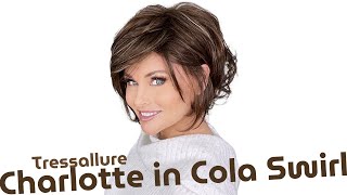 ADORABLE CLASSIC! Tressallure CHARLOTTE Wig Review | COLA SWIRL | #affordablewig