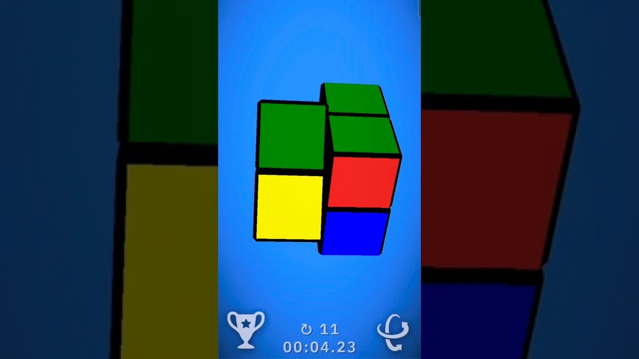 2x2 Rubik's cube solved in 14 seconds Virtual cube