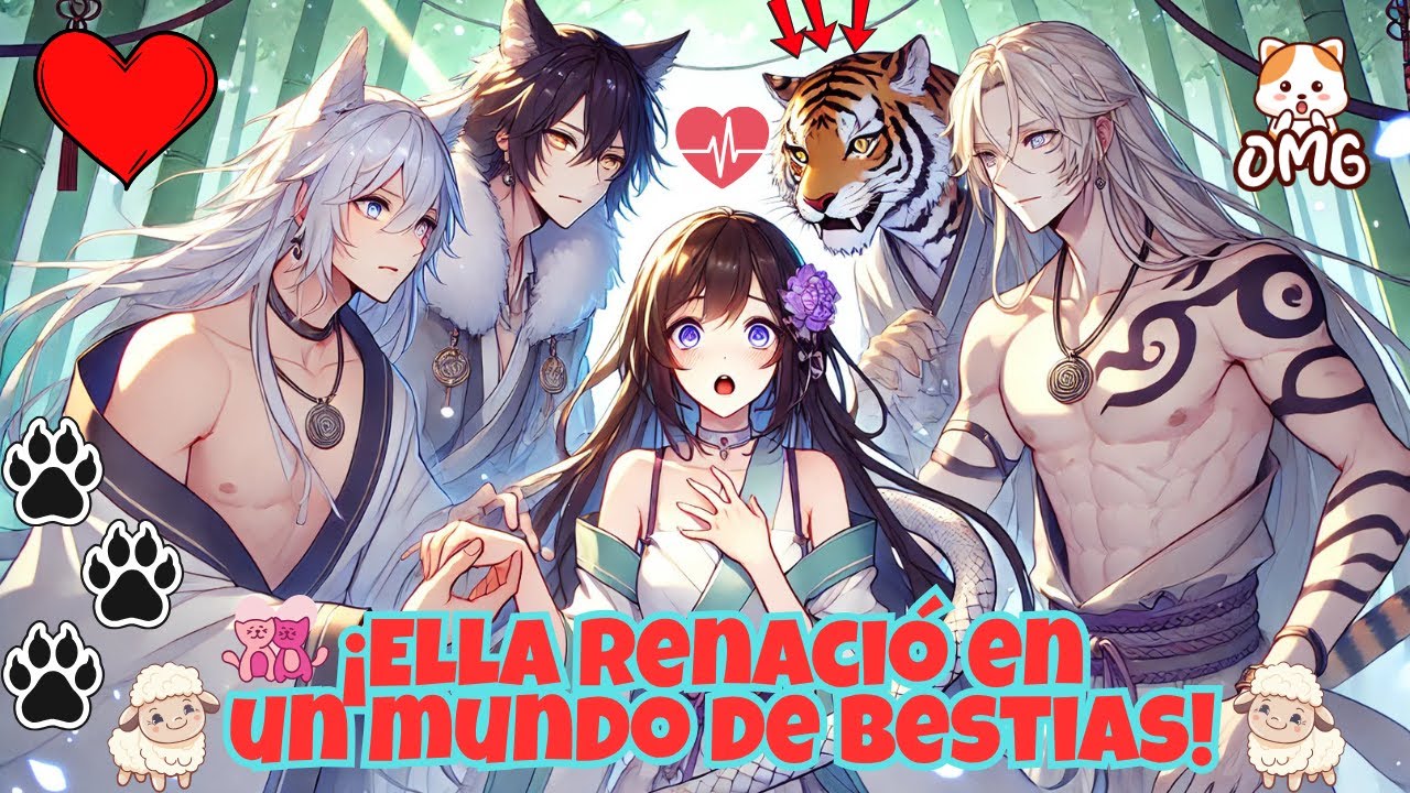 Resumen del Manhua “Bestia Amada NoNo” Reencarnación en un Mundo de Hombres Bestia y Romance Salvaje