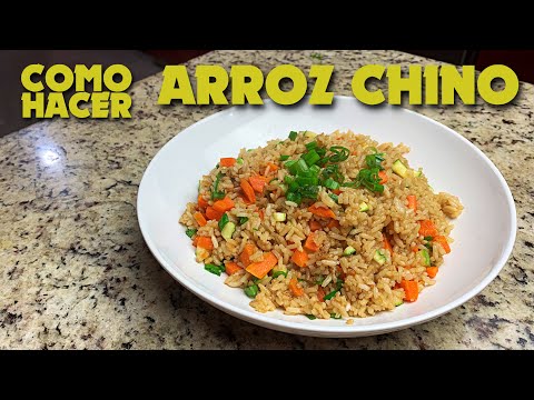 Cómo hacer arroz chino