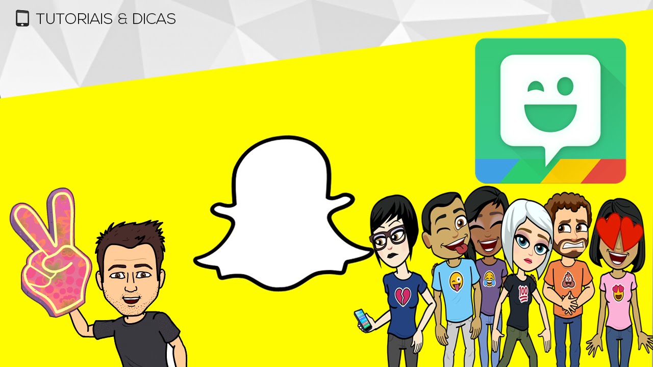 CRIAR SEU EMOJI PERSONALIZADO NO SNAPCHAT ANDROID IOS YouTube