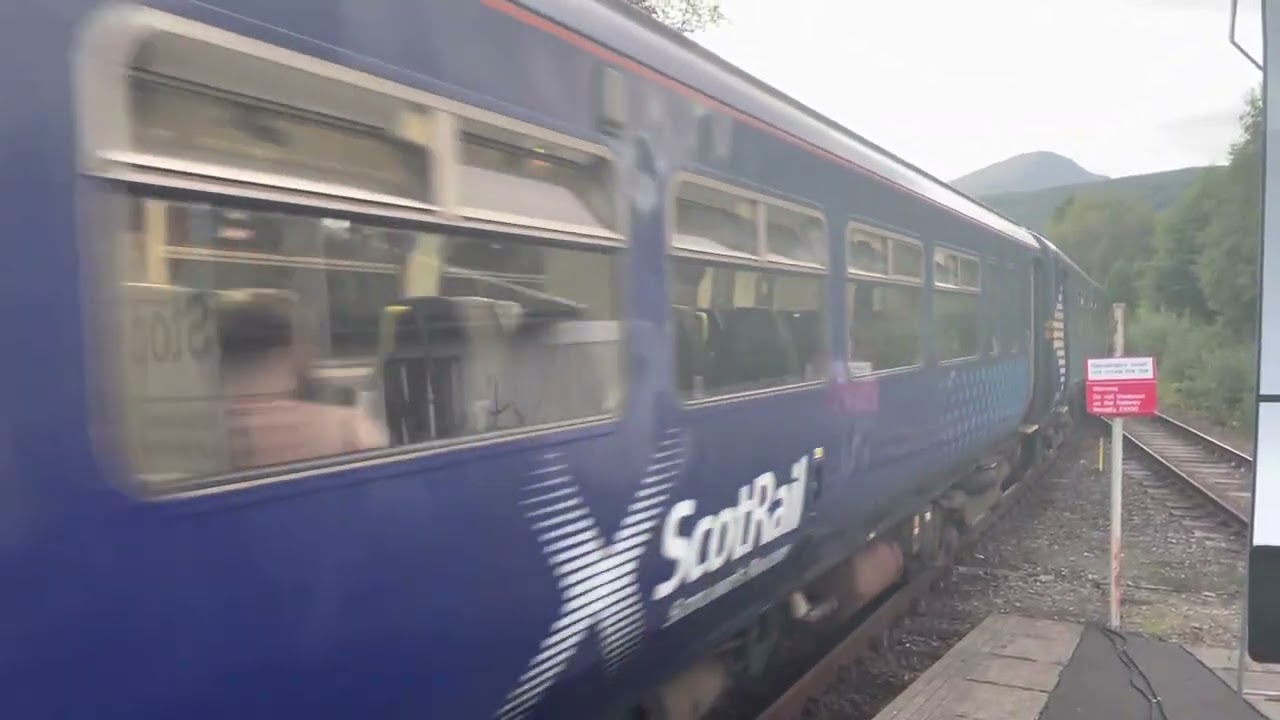 SR Class 156 156474 at Crianlarich | 28.08.2022