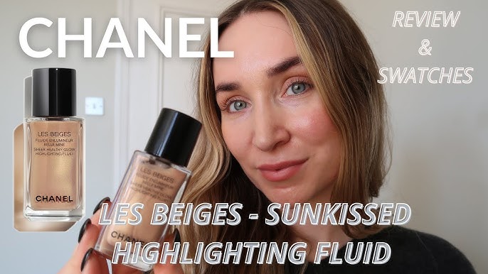NEW!!! CHANEL LES BEIGE SHEER HEALTHY GLOW SHADE SUNKISSED COMPARISONS, SWATCHES