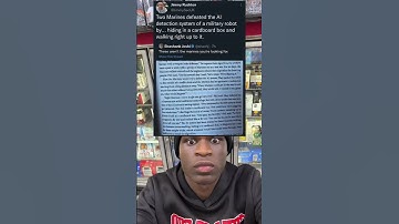 Two Marines defeated the Al detection system of a military robot by... hiding in a cardboard