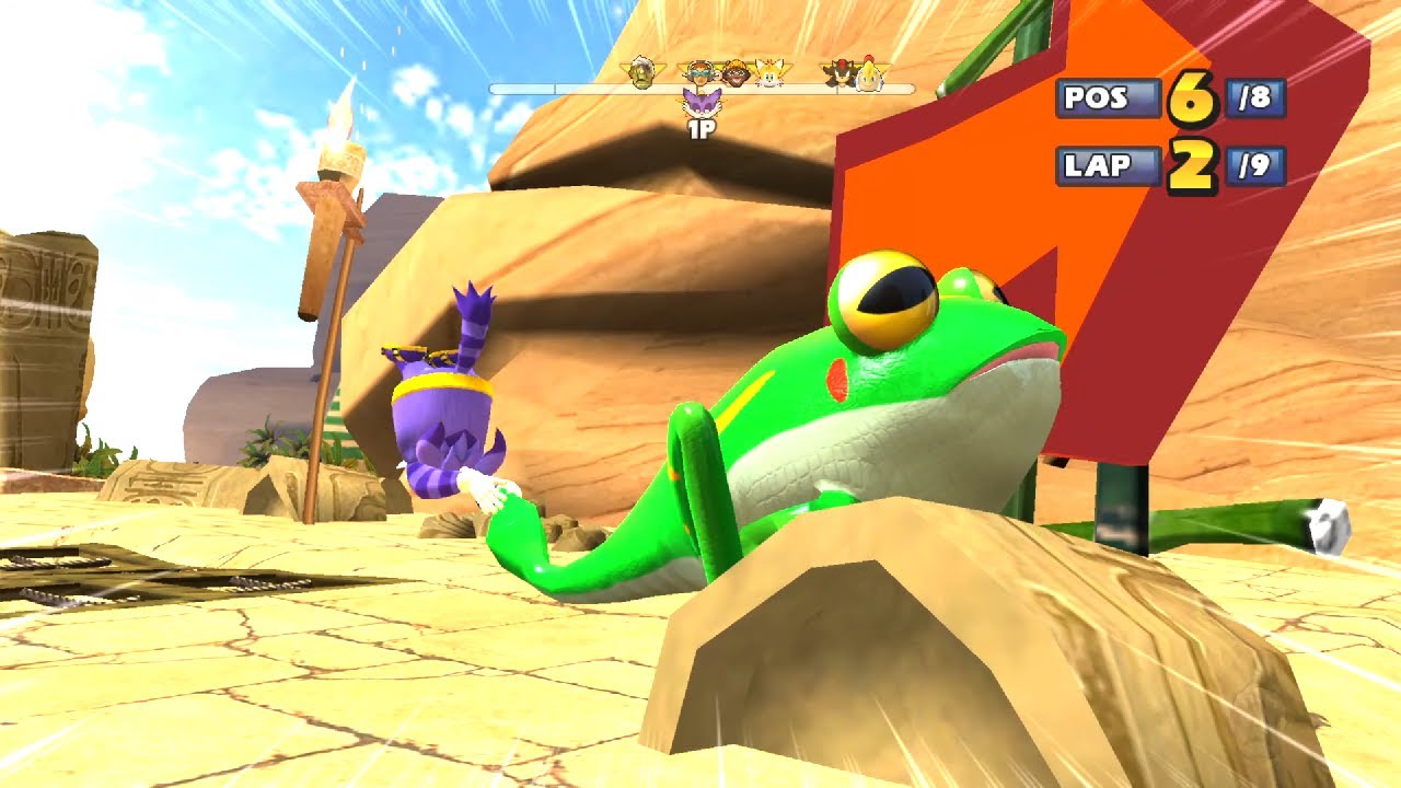 BIG Sandy Drifts 9 Laps Expert (Request) Sonic & Sega All-Stars (2022)