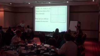Writing Equations of Lines Using Geoboards