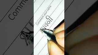 Shravani Hindi English Name #calligraphy #calligrphylearning #handwriting #viral #shorts