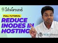 Full tutorial - How to reduce the number of Inodes in your hosting account