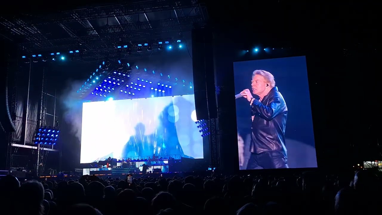 Guns N' Roses - This I Love (part) @ Ušće, Belgrade 18.7.2025