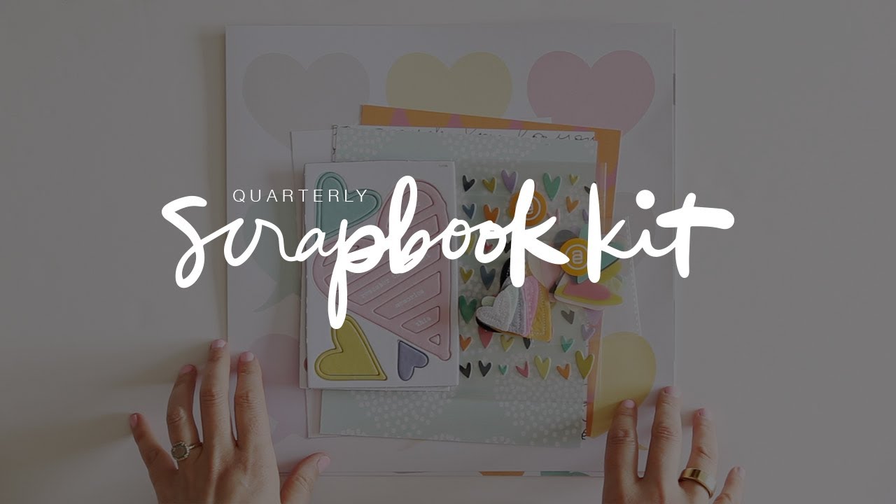 New Quarterly Scrapbook Kit 