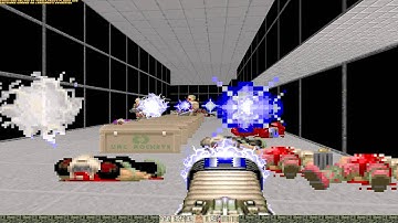 ZDoom Deathmatch from April 2000 (Part 4) dwango5.wad map10