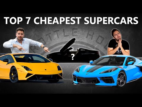 Top 7 Cheapest Supercars You Can Buy