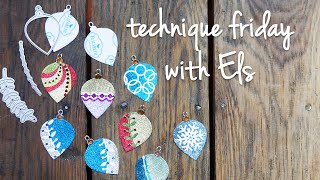 Holiday Ornaments | Technique Friday with Els screenshot 5