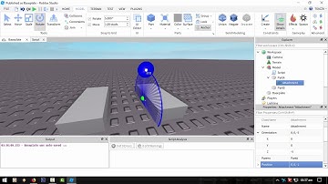 Roblox Tutorials  - Constraints scripting tutorial and demo part 2 of 2