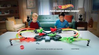 Hot Wheels Pista Carrera Mega Choques