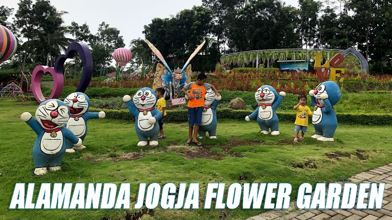 Alamanda Jogja Flower Garden Janayu Vlog YouTube