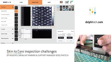 Skin to Core inspection challenges, such as Kissing disbonds.