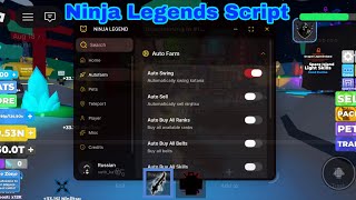 Roblox Ninja Legends Script Auto Farm (Best Script)