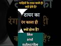 गाड़ियों के टायर काले ही क्यों होते हैं?unbelievable facts in hindi #shorts #viral