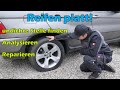 Reifen platt! Reifen reparieren, Reifen professionell flicken / vulkanisieren