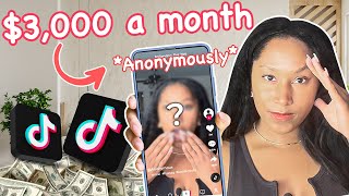Make $3,000 a month on Tik Tok Without Showing Your Face! 8 Niche Ideas