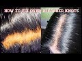Quick & Simple : How To Fix Over Bleached Knots