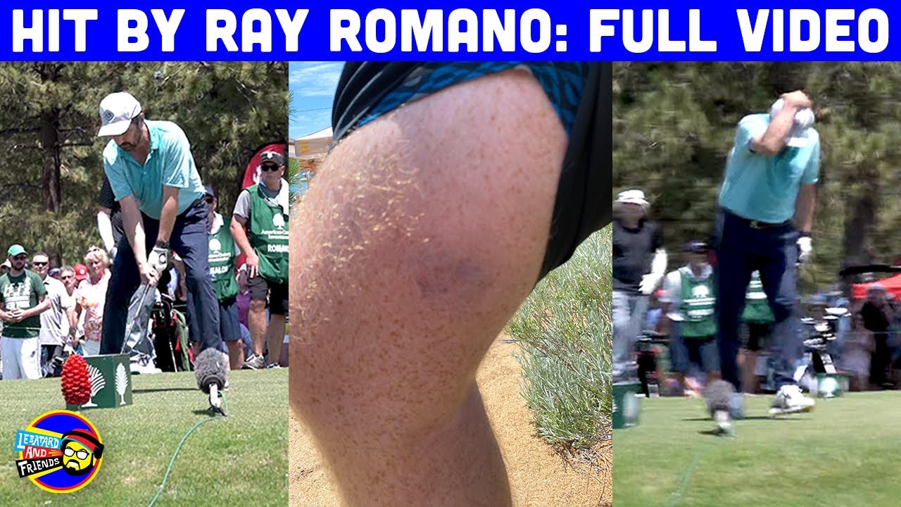 Ray Romano Hit Me In The Leg With A Golf Ball | Chris Cote Full Video | Dan Le Batard Show