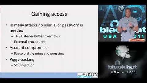 Hacking and Forensicating an Oracle Database Server   David Litchfield