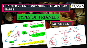 Class 6 Chapter 5 Understanding Elementary Shapes :  Classification of Triangles